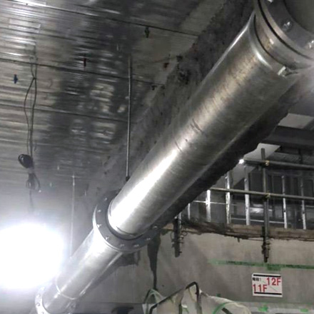 設備配管施工事例